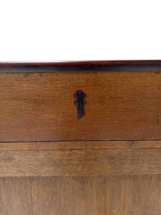 Art Deco Amsterdamse School Cabinet by J.J. Zijfers Amsterdam, 1920s